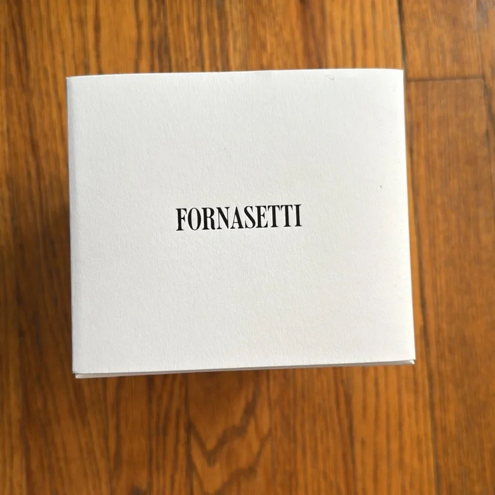 Fornasetti Scented Candle Small Blue & White/ Giardino Settecentesco